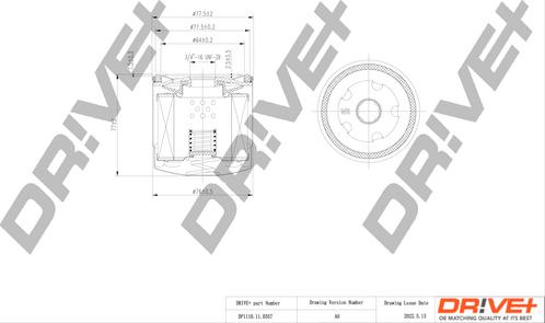 Dr!ve+ DP1110.11.0357 - Oil Filter motal.fi