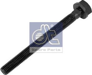 DT Spare Parts 4.40161 - Bolt, exhaust system motal.fi