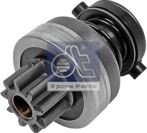 DT Spare Parts 4.63075 - Pinion, bendix, starter motal.fi