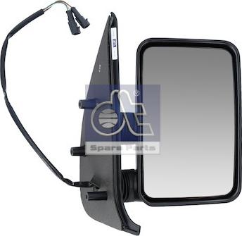 DT Spare Parts 12.83049 - Outside Mirror, driver cab motal.fi