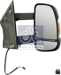 DT Spare Parts 12.83013 - Outside Mirror, driver cab motal.fi