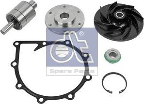 DT Spare Parts 3.90607 - Repair Kit, water pump motal.fi