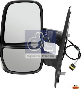 DT Spare Parts 7.73138 - Outside Mirror motal.fi