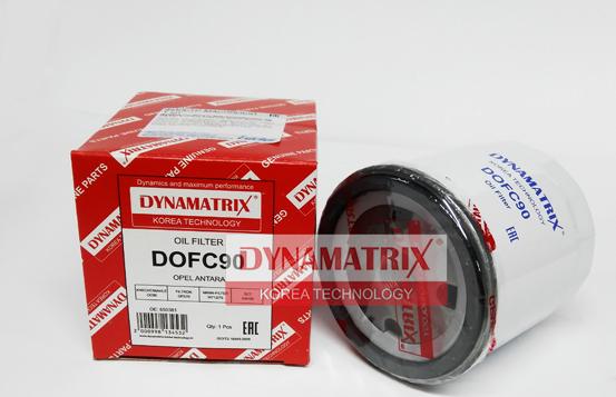 Dynamatrix DOFC90 - Oil Filter motal.fi