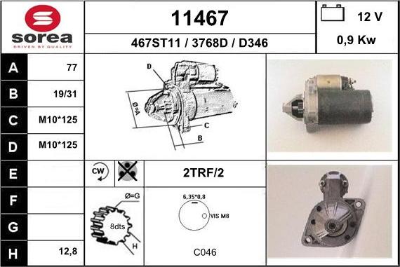 EAI 11467 - Starter motal.fi