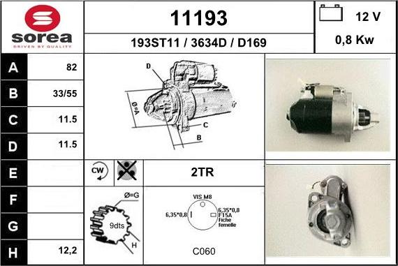 EAI 11193 - Starter motal.fi