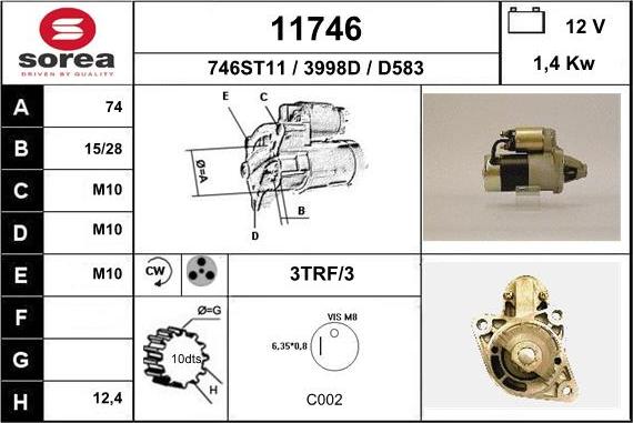 EAI 11746 - Starter motal.fi