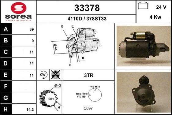 EAI 33378 - Starter motal.fi