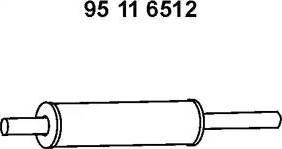 Eberspächer 95 11 6512 - Front Silencer motal.fi