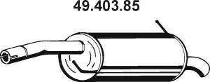 Eberspächer 49.403.85 - End Silencer motal.fi