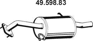 Eberspächer 49.598.83 - End Silencer motal.fi