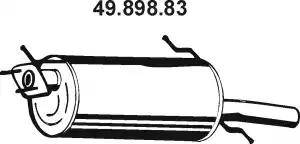 Eberspächer 49.898.83 - End Silencer motal.fi