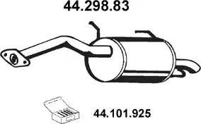 Eberspächer 44.298.83 - End Silencer motal.fi