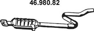 Eberspächer 46.980.82 - Middle Silencer motal.fi