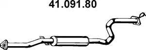 Eberspächer 41.091.80 - Middle Silencer motal.fi