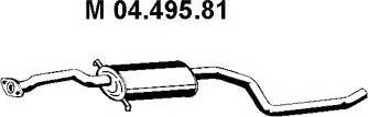 Eberspächer 04.495.81 - Middle Silencer motal.fi