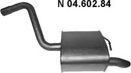 Eberspächer 04.602.84 - End Silencer motal.fi