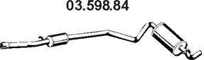 Eberspächer 03.598.84 - End Silencer motal.fi