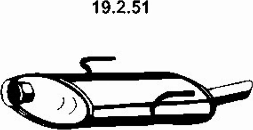 Eberspächer 19.2.51 - End Silencer motal.fi