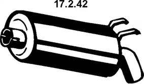 Eberspächer 17.2.42 - End Silencer motal.fi