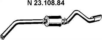 Eberspächer 23.108.84 - End Silencer motal.fi