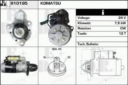 EDR 910195 - Starter motal.fi