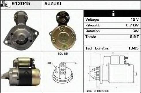 EDR 913045 - Starter motal.fi