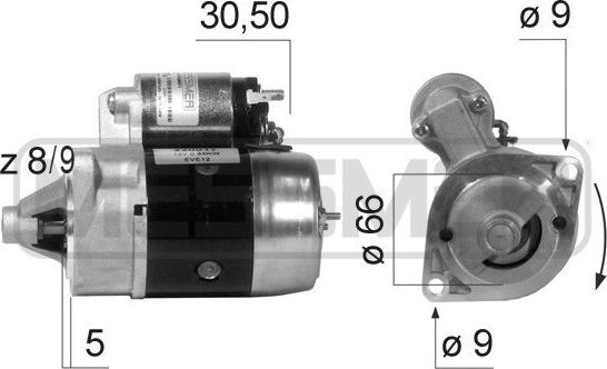 ERA 220017A - Starter motal.fi