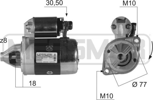 ERA 220391A - Starter motal.fi