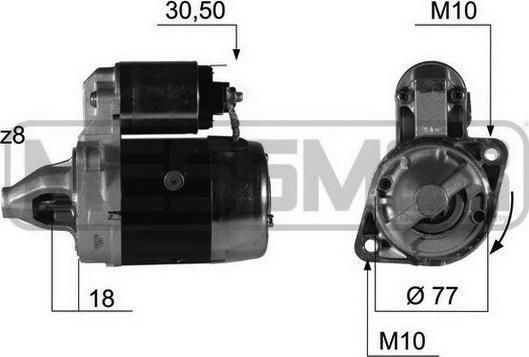 ERA 220382 - Starter motal.fi