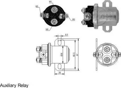 ERA 227308 - Solenoid Switch, starter motal.fi