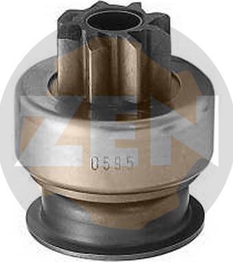 ERA ZN0595 - Pinion, bendix, starter motal.fi