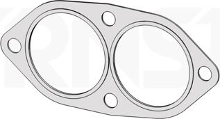 ERNST 498494 - Gasket, exhaust pipe motal.fi