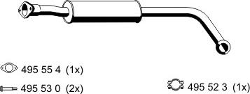 ERNST 522014 - Middle Silencer motal.fi