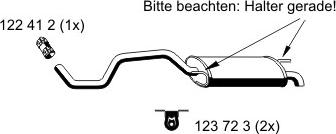 ERNST 640275 - End Silencer motal.fi