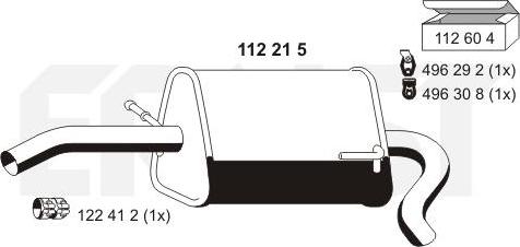 ERNST 112215 - End Silencer motal.fi