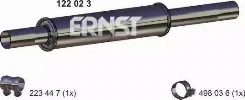 ERNST 122023 - Front Silencer motal.fi