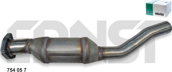 ERNST 754057 - Catalytic Converter motal.fi