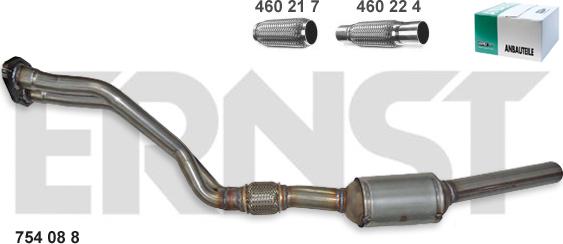 ERNST 754088 - Catalytic Converter motal.fi