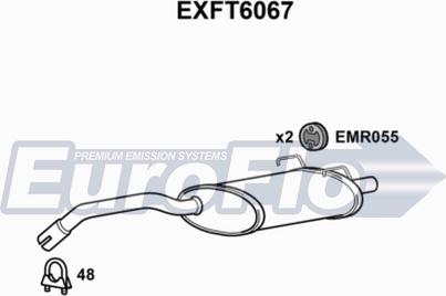 EuroFlo EXFT6067 - End Silencer motal.fi