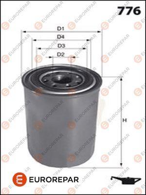 EUROREPAR E149142 - Oil Filter motal.fi