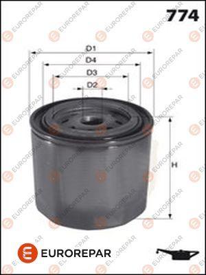 EUROREPAR E149127 - Oil Filter motal.fi