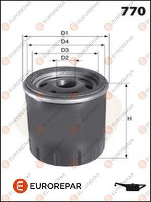 EUROREPAR E149202 - Oil Filter motal.fi