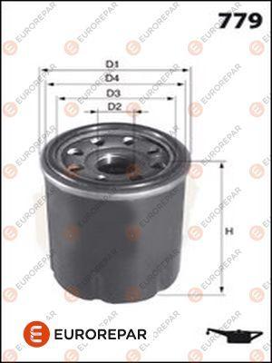 EUROREPAR E149239 - Oil Filter motal.fi