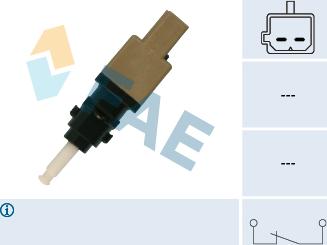 FAE 24412 - Brake Light Switch / Clutch motal.fi