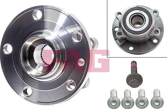 FAG 713 6106 10 - Bearing Kit, wheel hub motal.fi