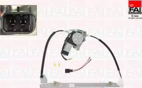 FAI AutoParts WR079M - Window Regulator motal.fi