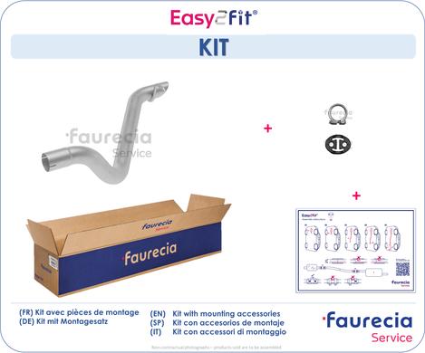 Faurecia FS50111 - Exhaust Pipe motal.fi