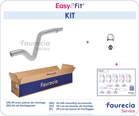 Faurecia FS50113 - Exhaust Pipe motal.fi