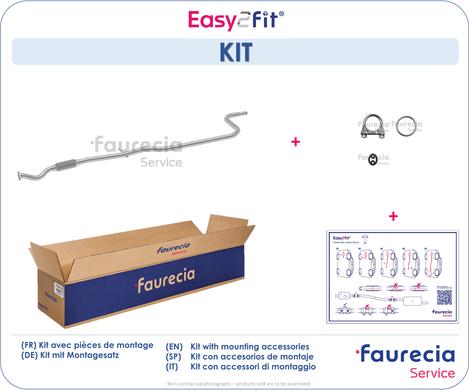 Faurecia FS30698 - Exhaust Pipe motal.fi